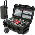 NANUK 935 Pro Photo Kit Olive - Wheeled Carry-On Camera Case