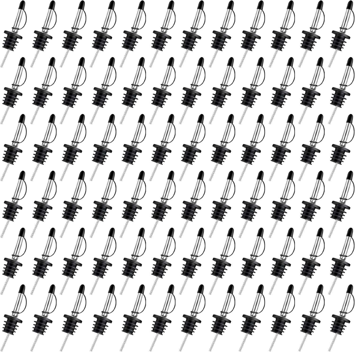 72Pack Pour Spouts for Liquor Bottles - High Quality & Durable