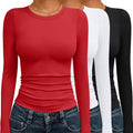 AUTOMET 3 Pack Womens Long Sleeve T Shirts for Fall Fashion