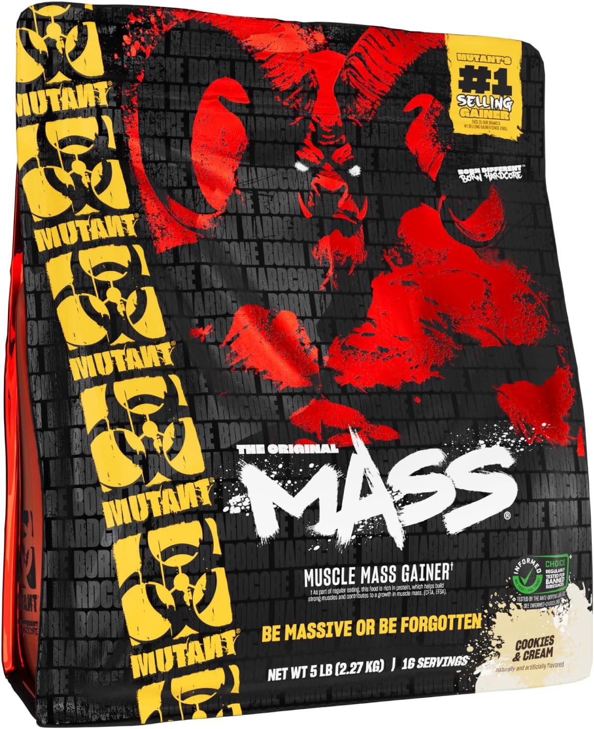 Mutant Mass Weight Gainer Protein Powder for Serious Mass Gain