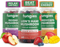 Fungies Mushroom Gummy 3-Pack Bundle - Brain, Energy & Calm