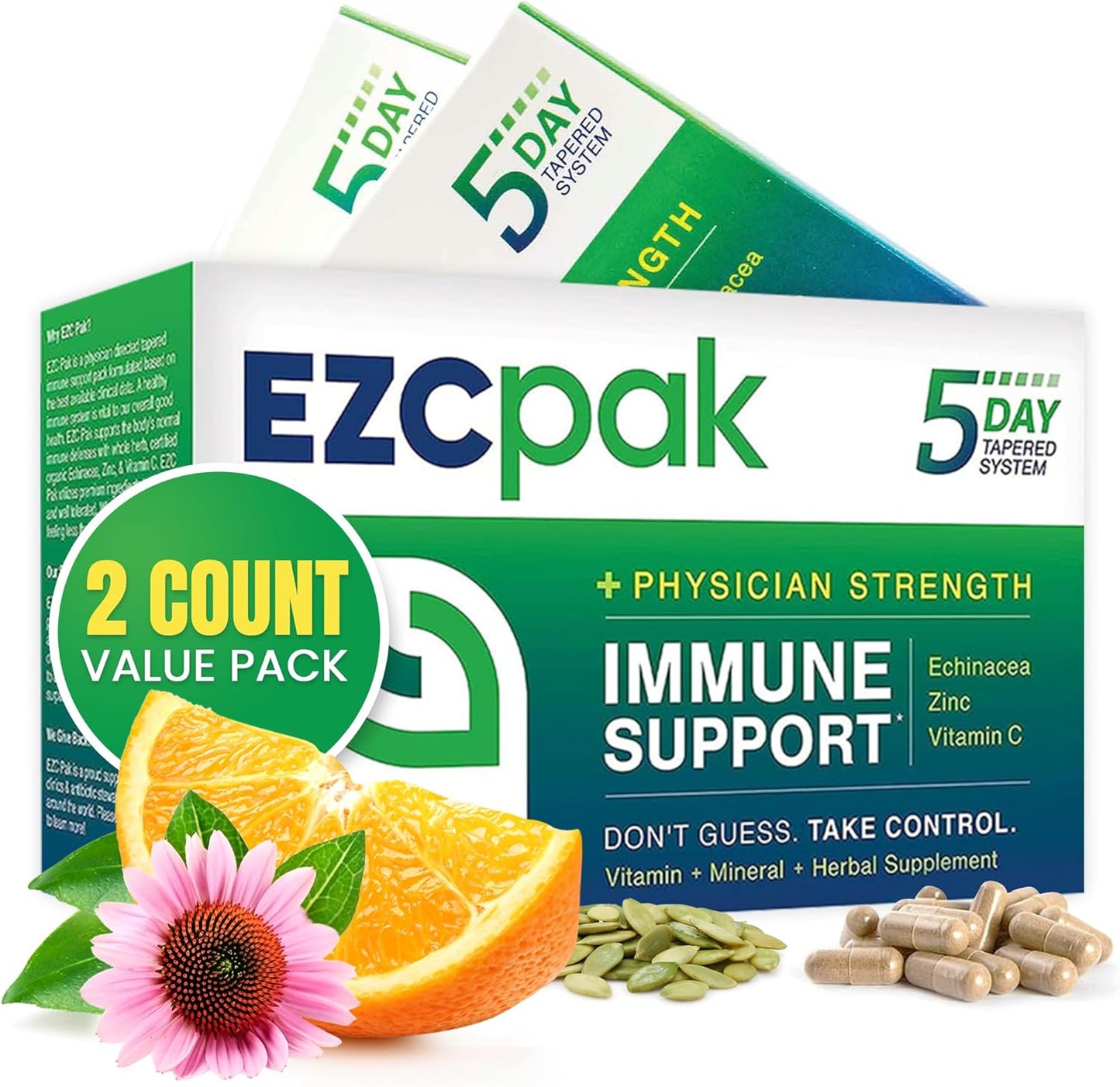 EZC Pak 5-Day Immune Support Booster for Optimal Health
