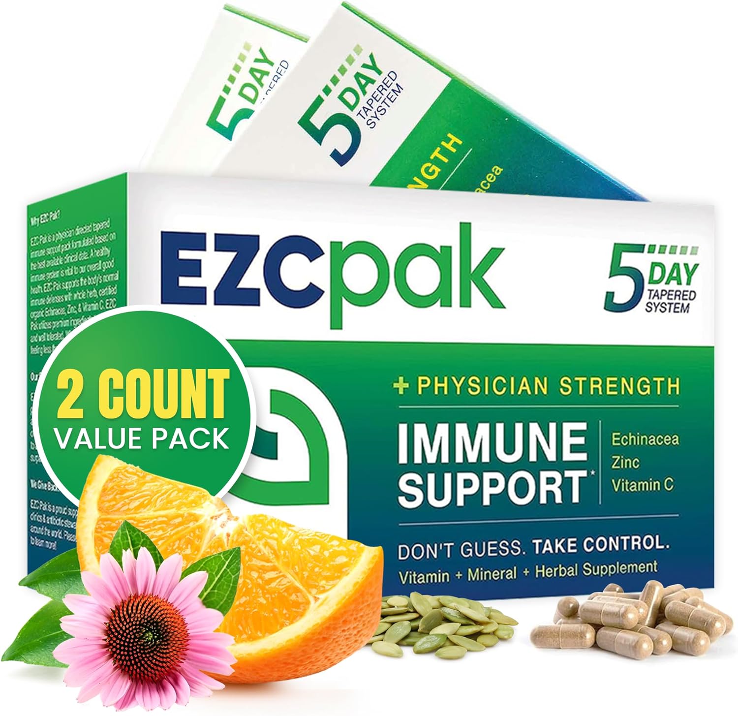 EZC Pak 5-Day Immune Support Booster for Optimal Health