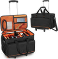Trunab Rolling DJ Cable File Bag with Dolly - Organized Travel Gear