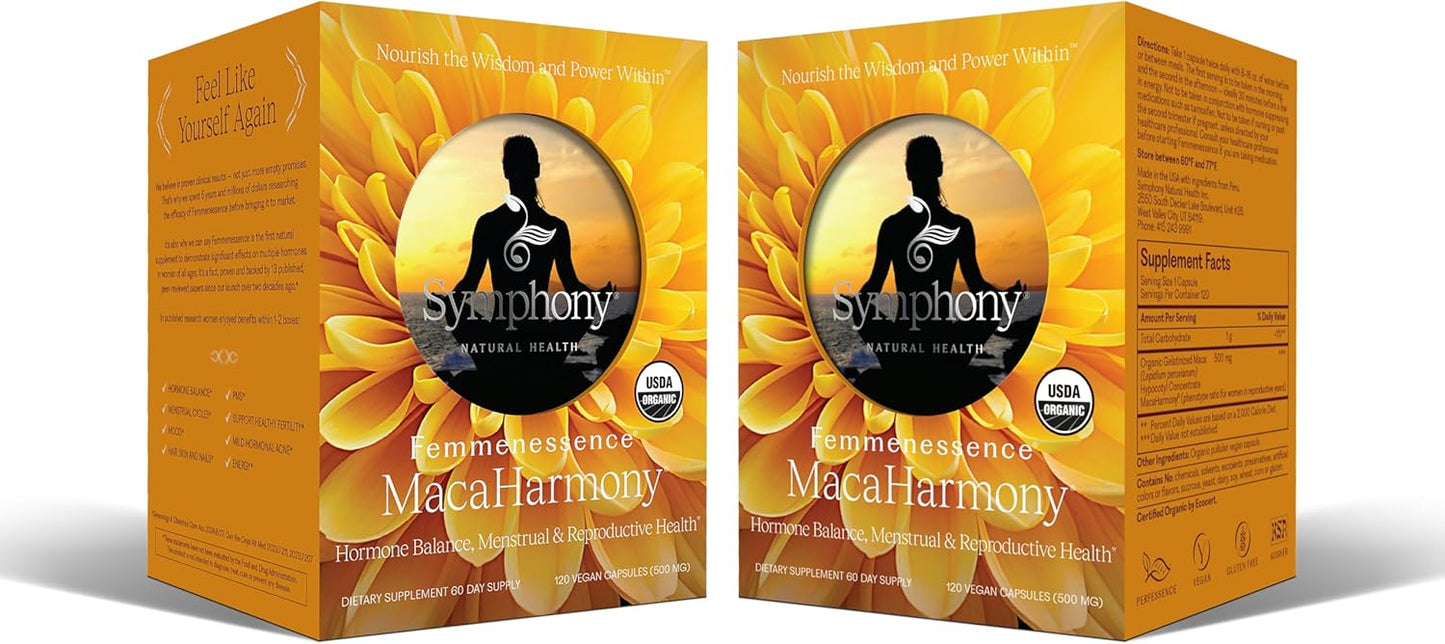 Femmenessence MacaHarmony for Hormone Balance and PMS Relief