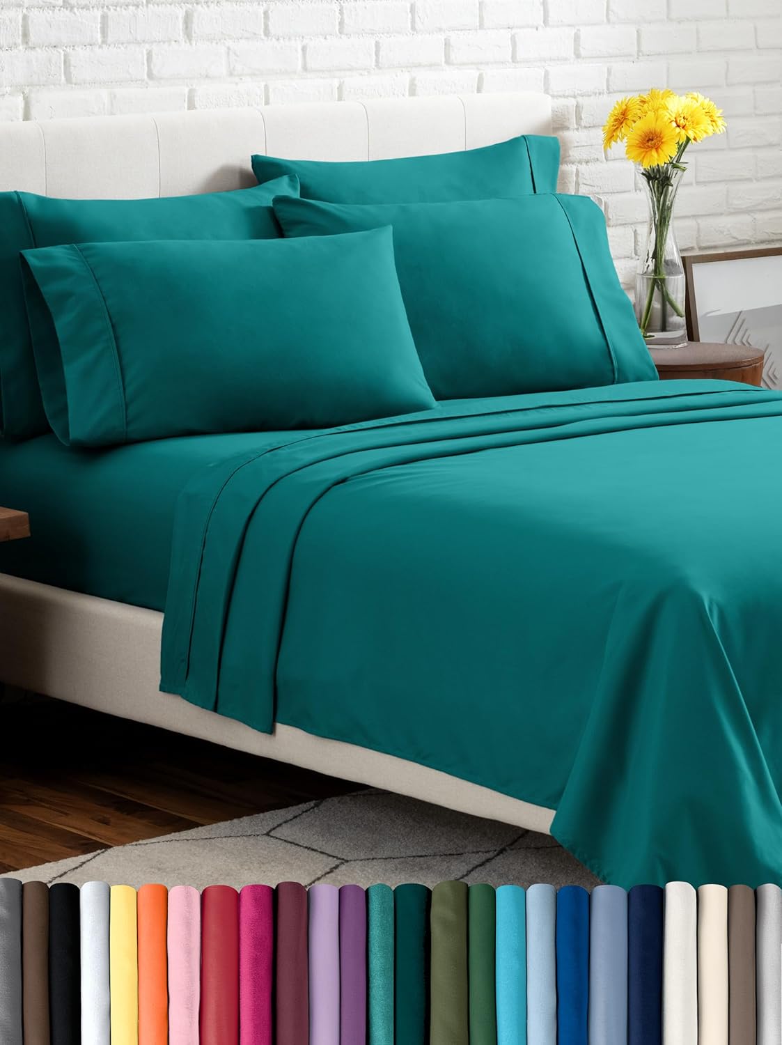 Bare Home Hotel Luxury Split King Sheet Set for Ultimate Comfort