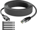 USB C to Ethernet Cable 30FT - Direct Gigabit LAN Connection