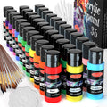 36 Colors Acrylic Paint Set with Brushes for Artists and Kids