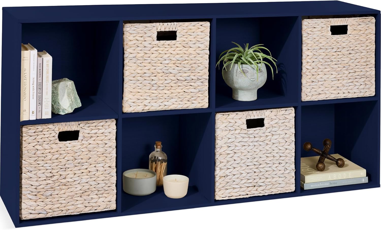 Kids Bookcase 8-Cube Storage Organizer for Toys and Books
