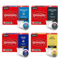 Community Coffee Variety Pack 48 Count Coffee Pods - Four Blends