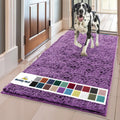 Muddy Mat Purple 35x60 Dog Door Mat for Muddy Paws - Super Absorbent