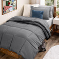 Bare Home Bed-in-A-Bag 5 Piece Comforter & Sheet Set - Ultra-Soft Twin