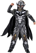 Morph Boys Werewolf Costume Kids With Mask - Dark King Skeleton Suit