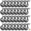 2 in Caster Wheels Set of 32 - Heavy Duty Locking Casters