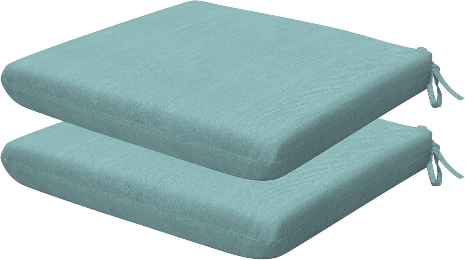 Honeycomb Outdoor Set of 2 Seat Pads for Patio Furniture