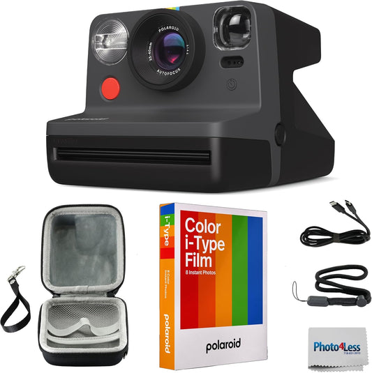 Polaroid Now 2nd Gen Instant Camera Bundle - Capture Memories Anywhere