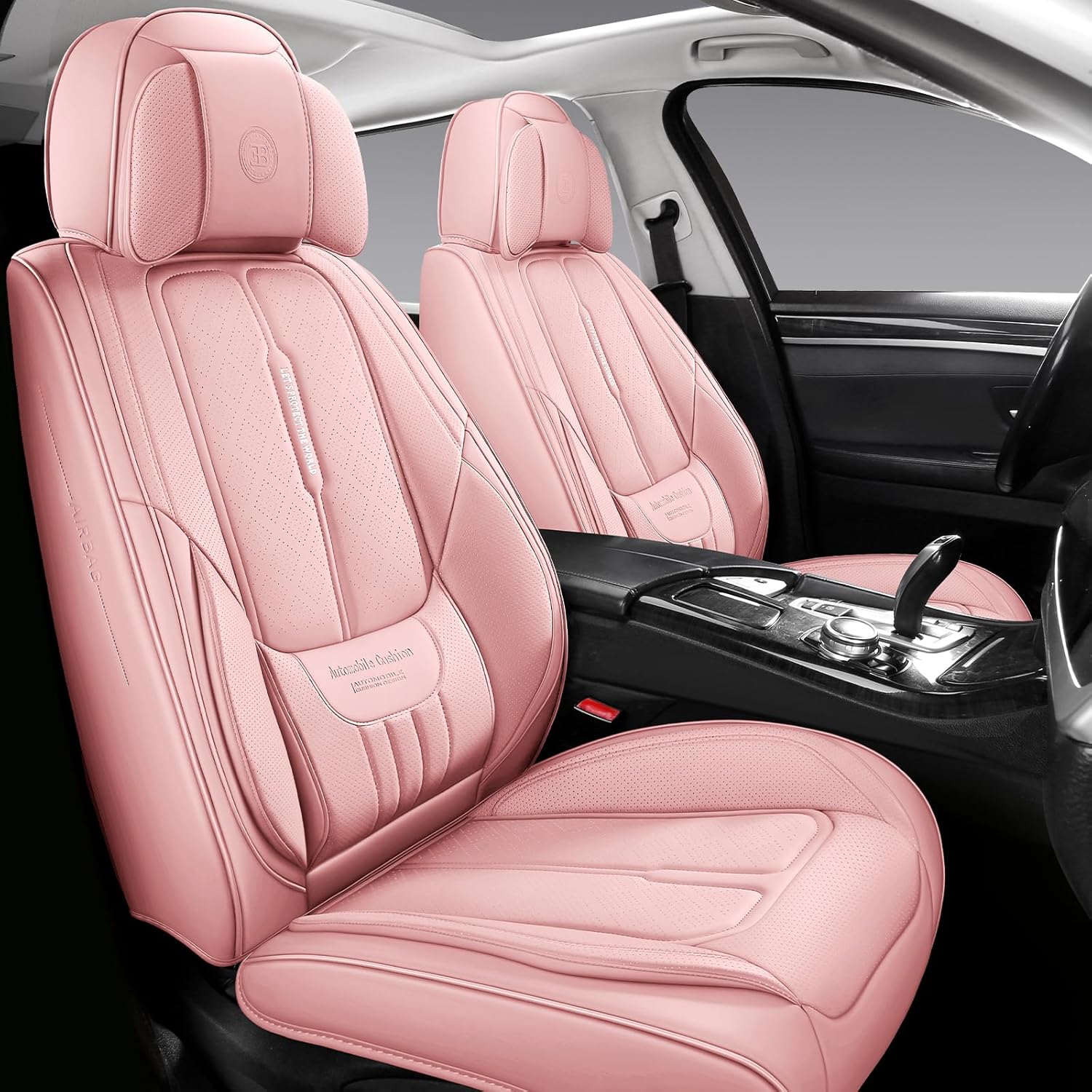 NS YOLO Universal Leather Car Seat Covers for Full Protection