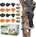 Tree Climbing Holds Kit for Kids - 12 Holds with Ratchet Straps