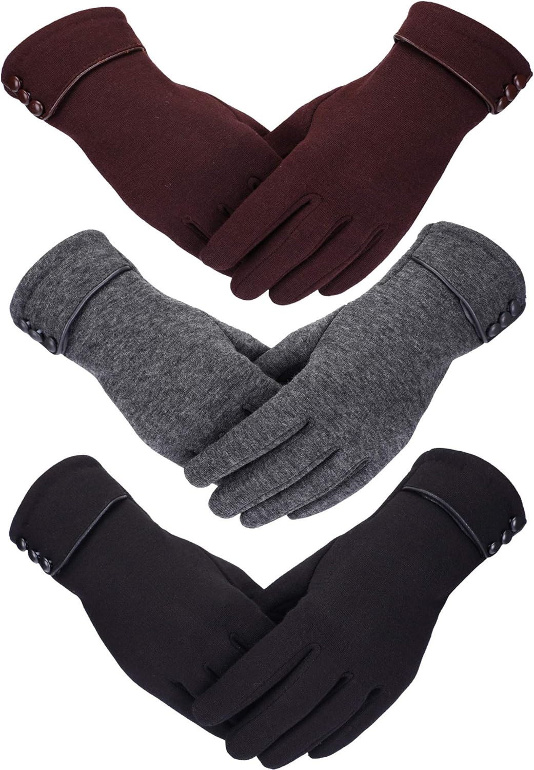 Patelai Warm Winter Touchscreen Gloves