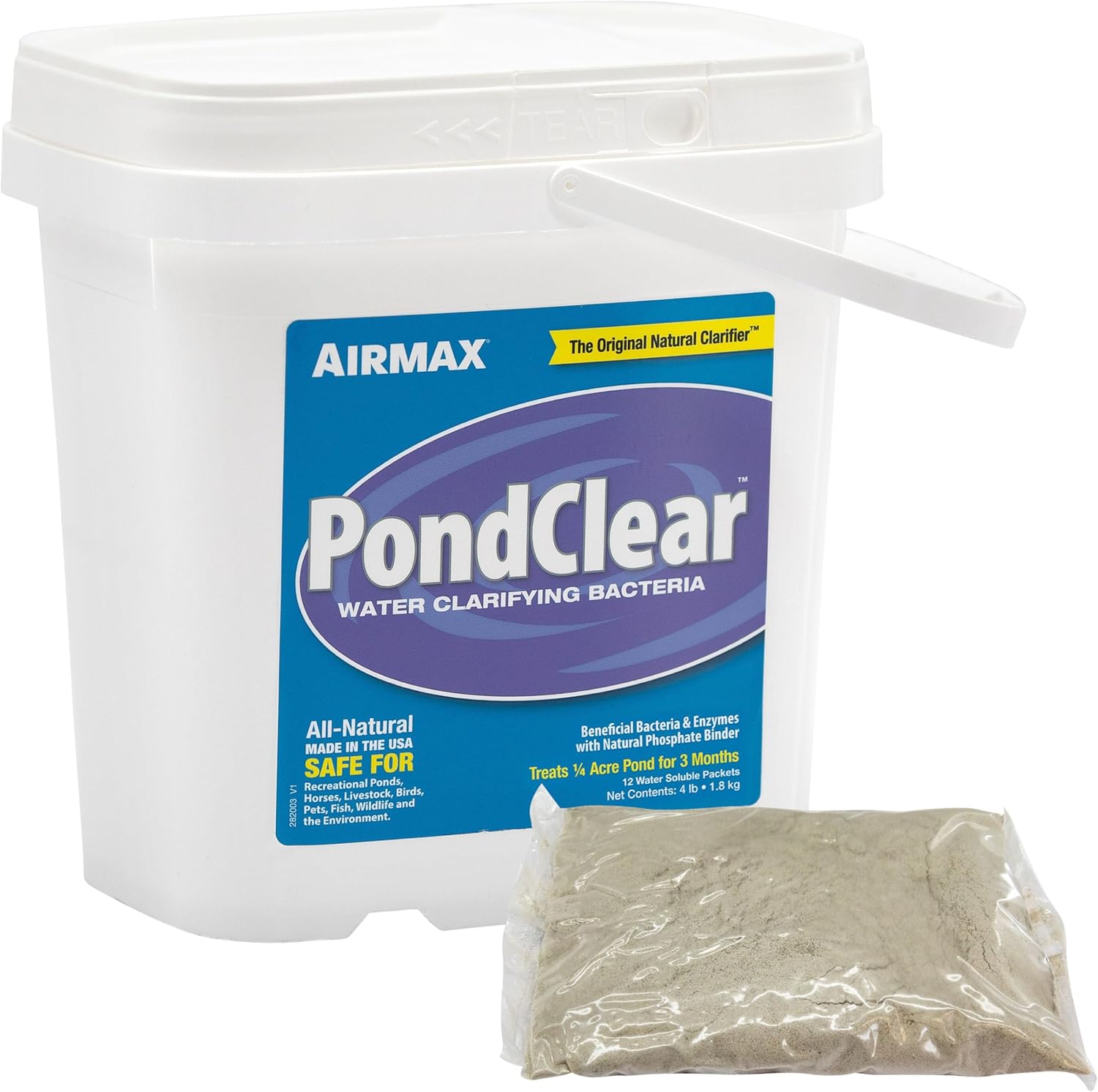 Airmax PondClear Packets for Clear & Clean Pond Water