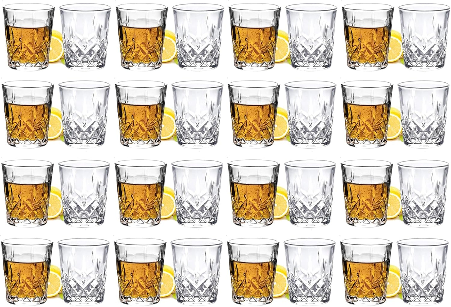 1.7 OZ Tequila Shot Glasses with Heavy Base for Perfect Shots