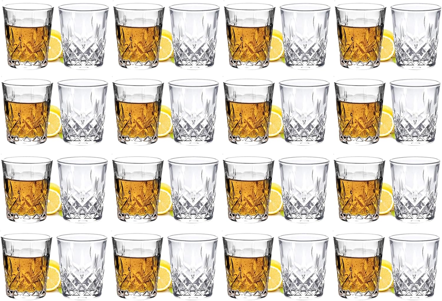 1.7 OZ Tequila Shot Glasses with Heavy Base for Perfect Shots