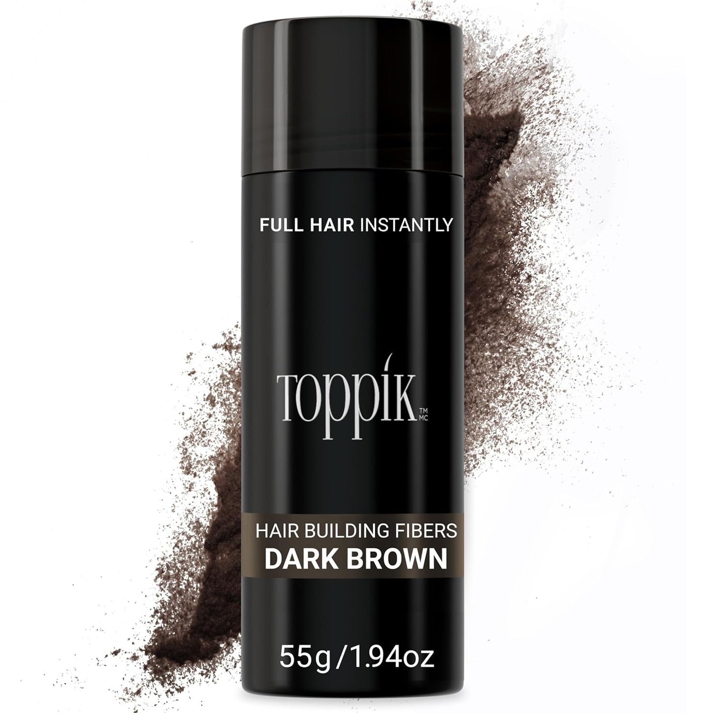 Toppik Hair Building Fibers for Thicker, Fuller Hair Instantly