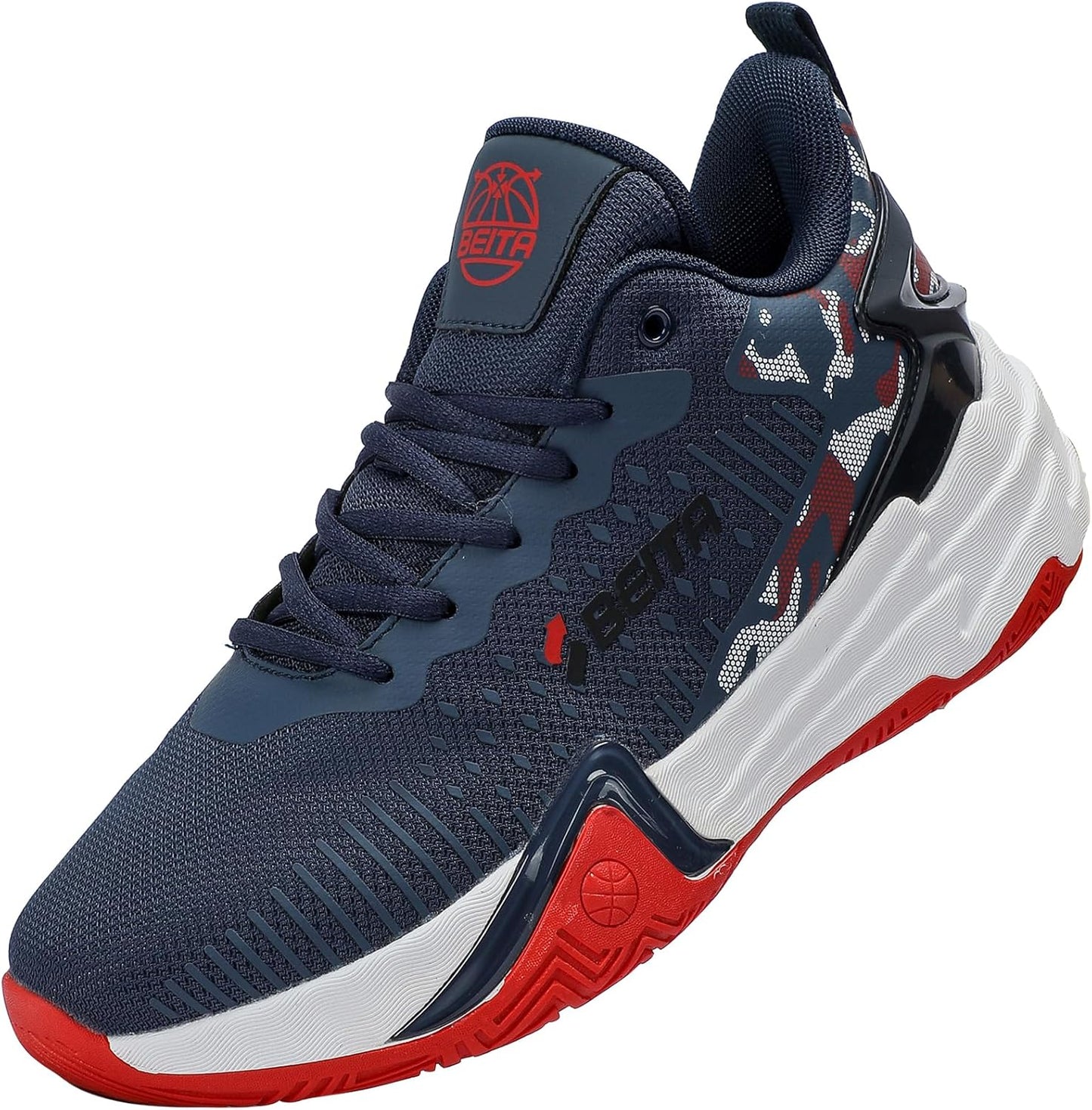 Beita High Upper Basketball Shoes for Men - Breathable Sports Sneakers