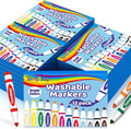 Washable Markers Bulk 288 Count (24 Box) - Classroom Pack