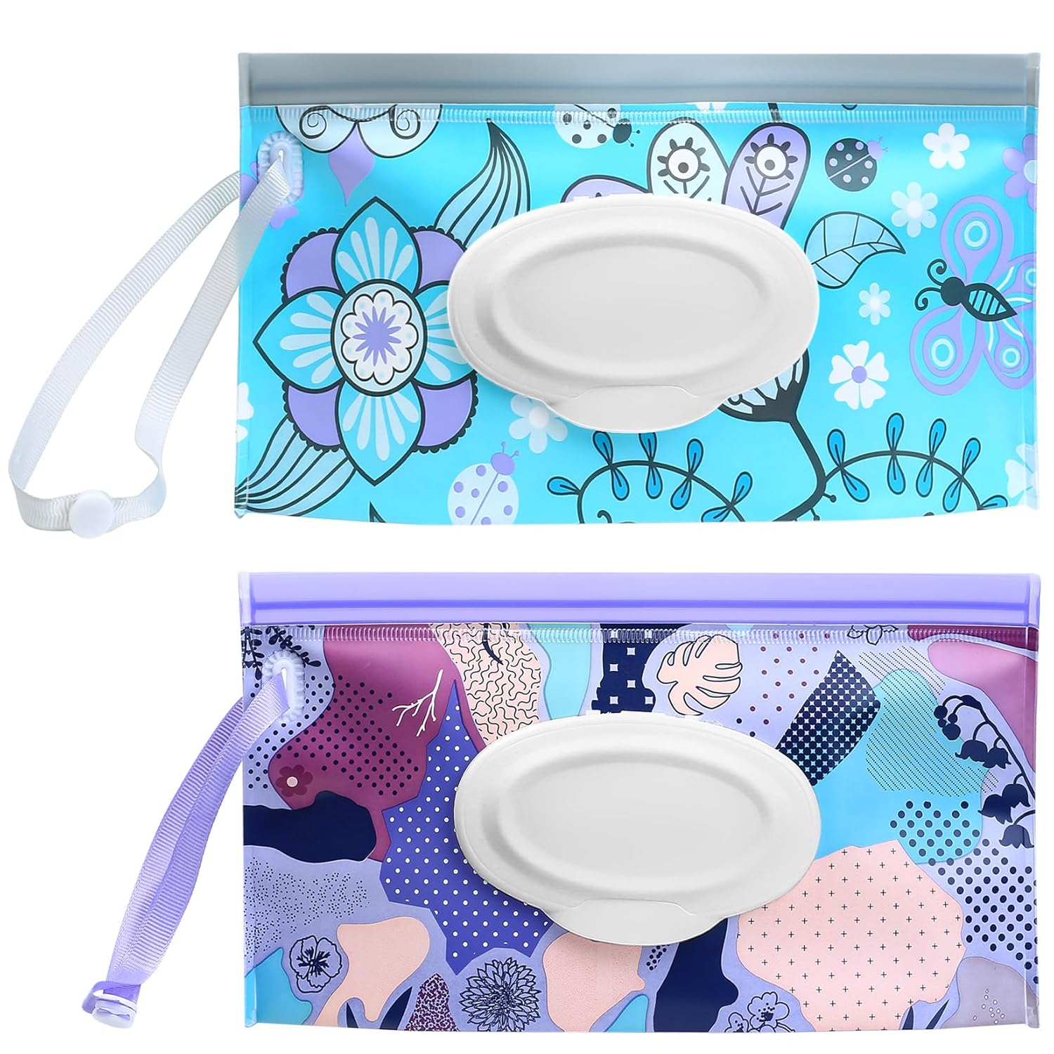 Portable Refillable Baby Wipes Dispenser Set