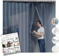 Clear PVC Strip Door Curtain for Commercial and Industrial Use
