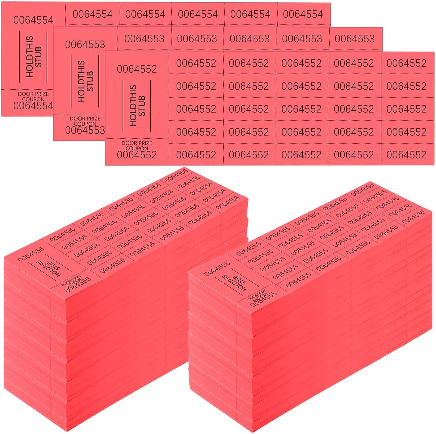 Kosiz 2000 Sheets Raffle Tickets for Events and Auctions
