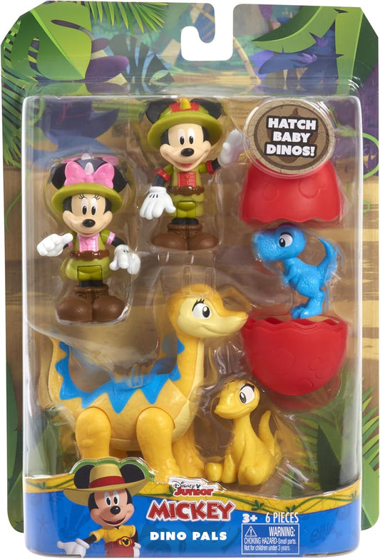 Mickey Mouse Funhouse Dino Pals Figure Set - Exciting Kids Toys!