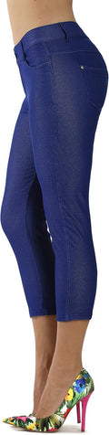 Prolific Health Women's Jean Look Jeggings Tights Slimming