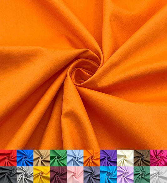 EOVEA Cotton Polyester Fabric 60in Wide for Sewing Projects