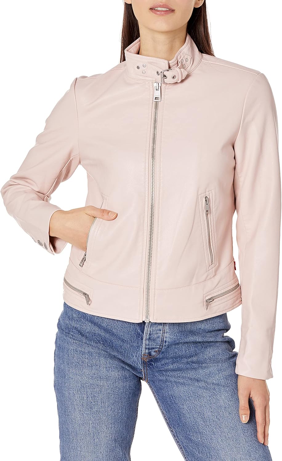 Levi's Women's Faux Leather Motocross Racer Jacket Review