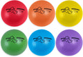 Rhino Skin Dodgeball Set 6 Soft Foam Balls - Durable Low Bounce Play