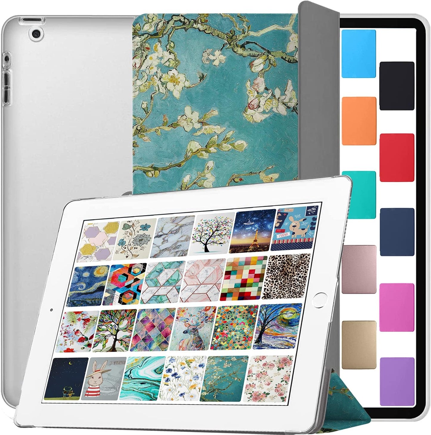 DuraSafe iPad 9.7 inch Case - Blossom Design for Old Models