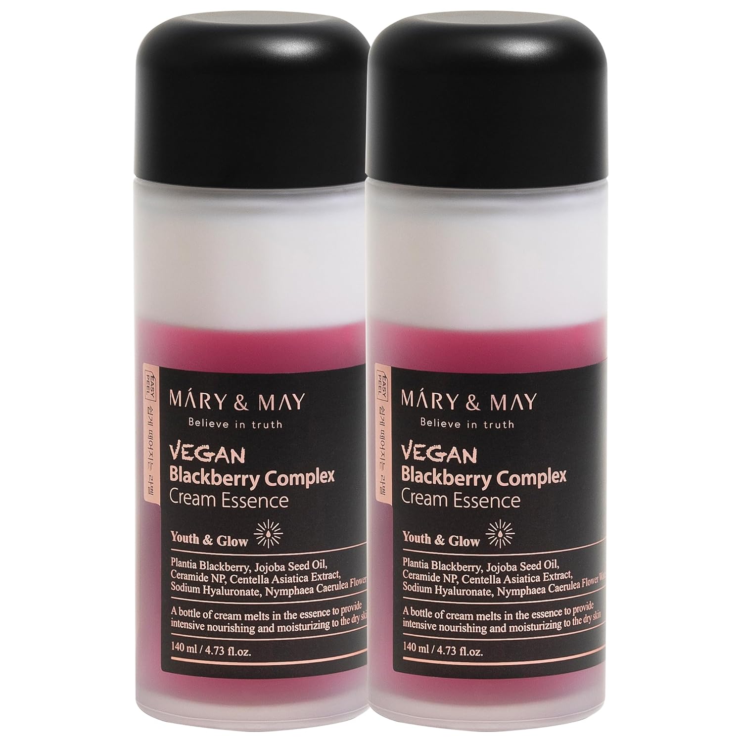 Vegan Blackberry Complex Cream Essence Duo for Hydration
