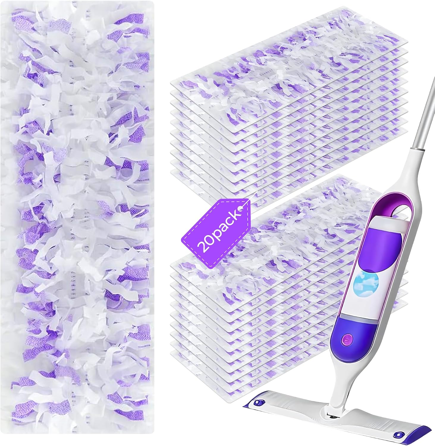 Powerful 20-Pack Swiffer Mop Refills for Wood Floors