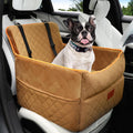 Dog Car Seat for Small Medium Dogs with Memory Foam Comfort