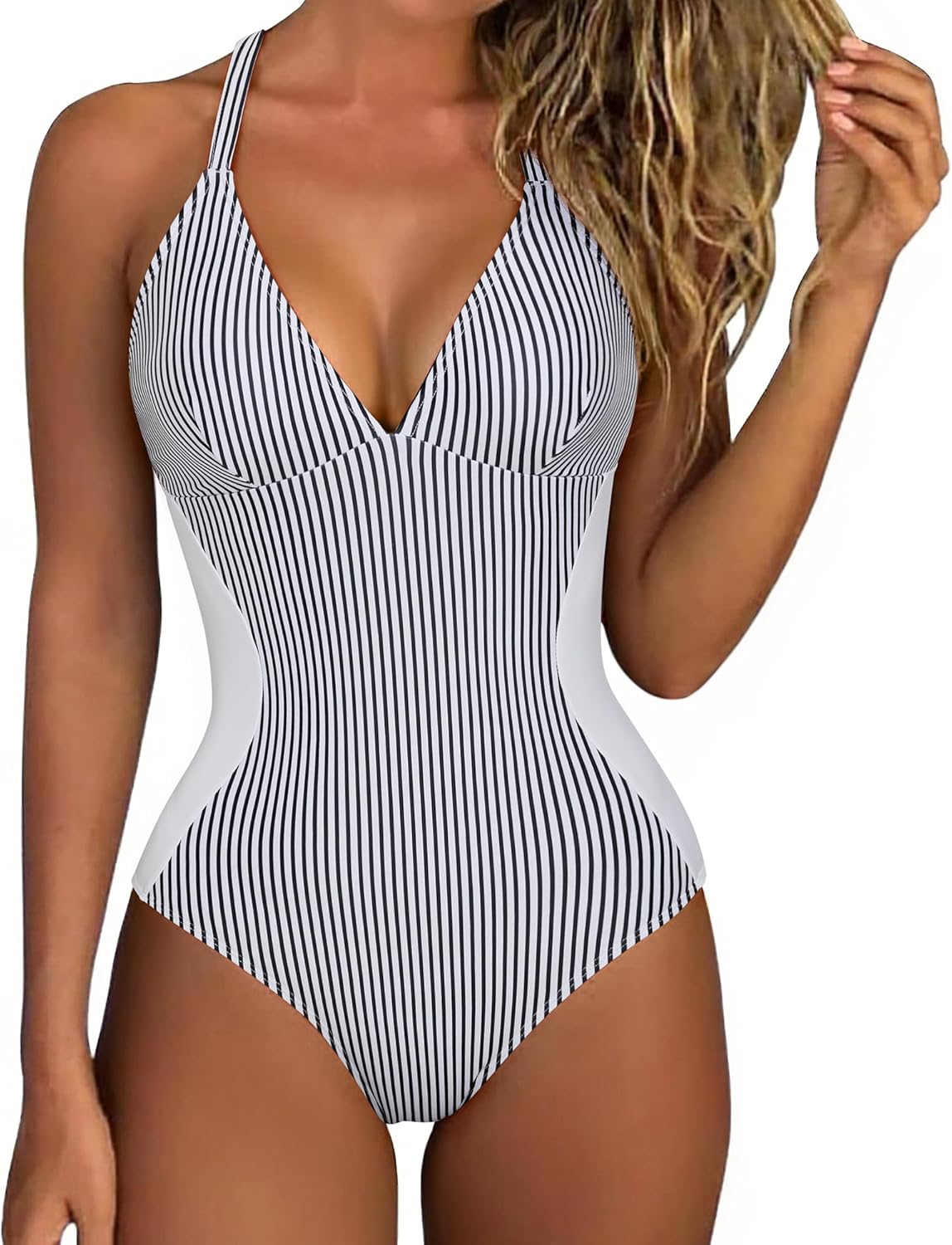 SUUKSESS Women Slimming Tummy Control One Piece Swimsuit Review
