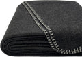 EKTOS 100% Virgin Wool Blanket, 90 in x 90 in - Warm, Washable Queen