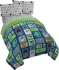 Minecraft Monster Hunters 5 Piece Queen Bed Set for Kids