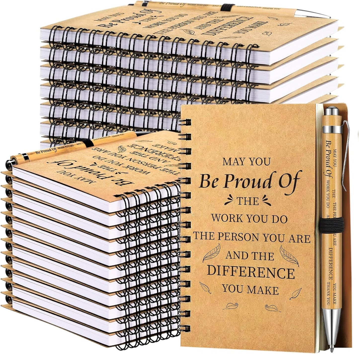 Inspirational Gifts Set with Notebooks and Pens for Motivation