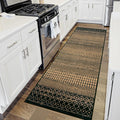 Moroccan Kitchen Runner Rug 2x6 - Ultra Soft Non-Slip Washable Runner