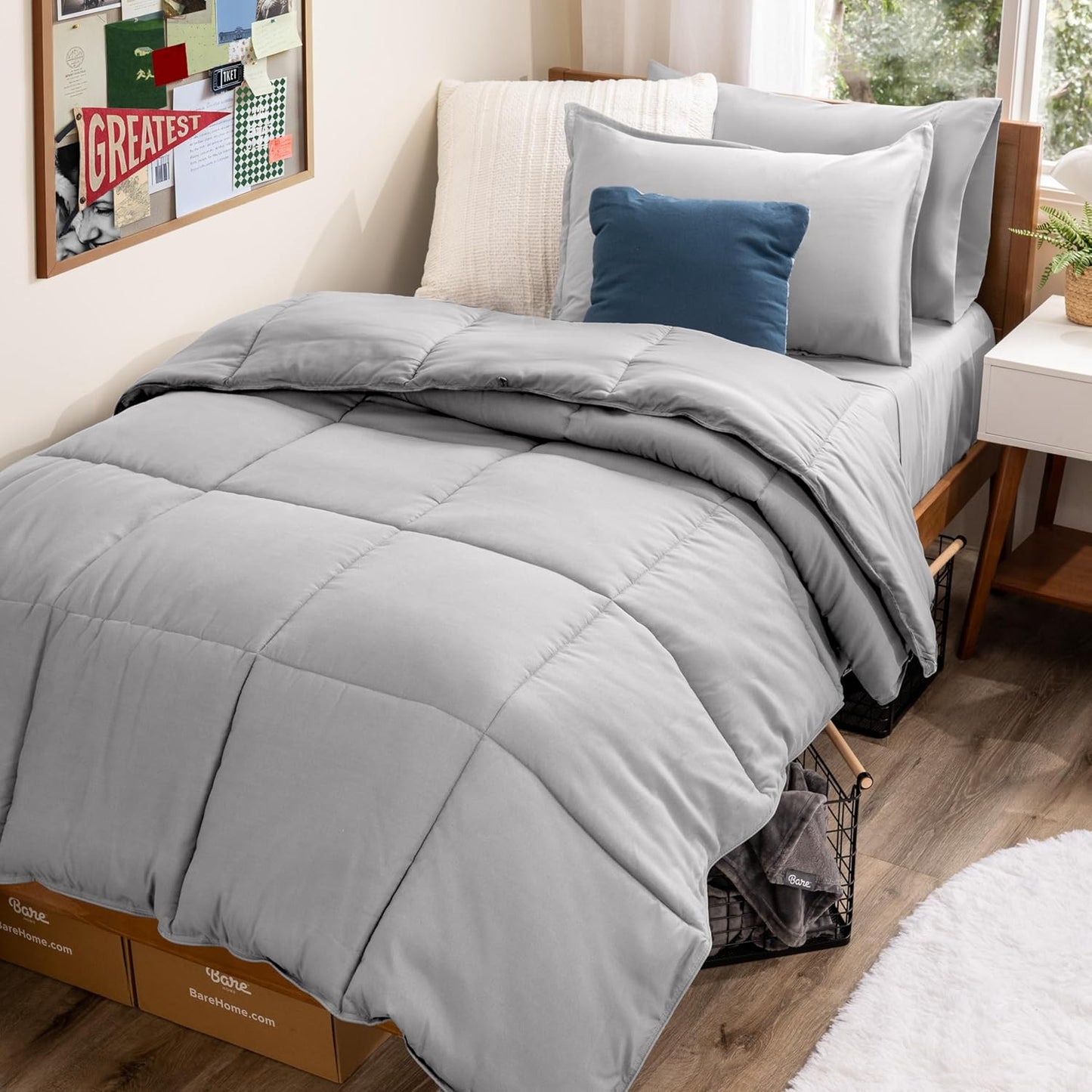 Bare Home Bed-in-A-Bag Twin Comforter & Sheet Set Review