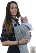 Baby Sling Carrier Breathable Cotton Ring Sling - Ergonomic Hold