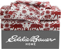 Eddie Bauer 3 Pc Flannel Sheets Twin Size - Cozy, Breathable Comfort