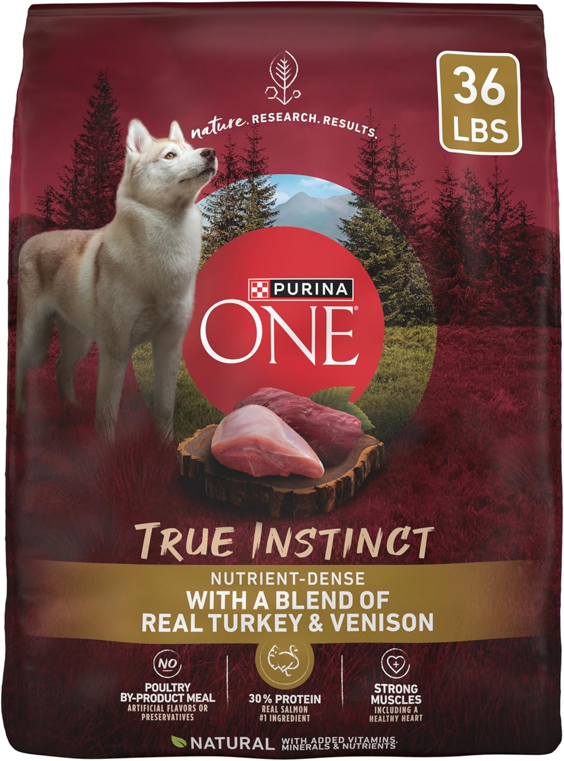 Purina ONE True Instinct Dry Dog Food with Real Turkey & Venison